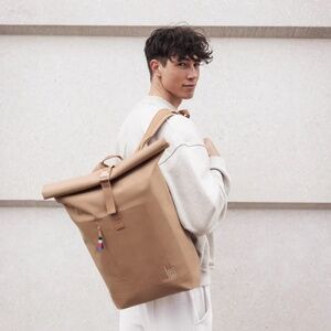 MADE FROM RECYCLED OCEAN PLASTIC! GOT BAG Rolltop Bag in Sand